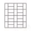 Tundra Grau Geschliffener Marmor 61 x 30,5 x 1,2 cm