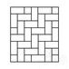 Classic PREMIUM Kreuzschliff gehonter Travertin 61 x 40,6 x 1,2 cm