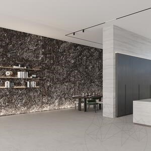 Kosmus Silver Super Rock Design Platte 2CM