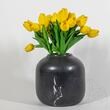 Autograph Bari Vase Nero Marmor, 20 x 19 cm