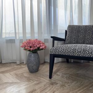 Autograph-Pisa Dekorative Vase aus Tundra-Marmor, 30 x 20 x 20 cm