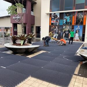 BERA – Landschafts-Abstandhalter-Designsystem für Kiesstabilität Fix Lite – S – grau, 60 x 80 cm
