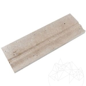 Klassischer Travertin M10 Leiste 10 x 30,5 x 2 cm