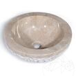 Waschbecken Marmor Matia Beige Kiesel