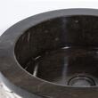 Waschbecken Marmor Matia Schwarze Kreise