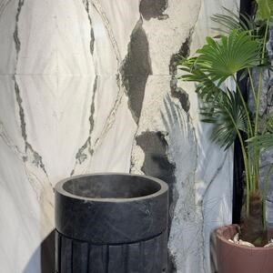 Waschbecken für das Badezimmer - Tao Vertigo Ceppo Marmor 45 x 85 cm