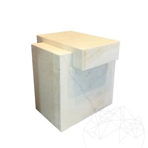Bianco Onyx Quadra Tisch