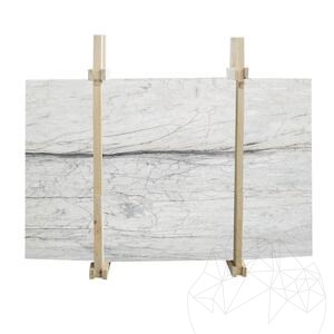 Bianco Paradiso Marble Polished Slab, 2 cm