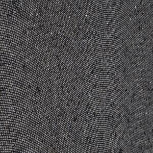 Black Crystal Double Wave Design Platte 2CM