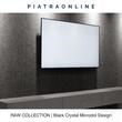 Black Crystal Microdot Design Platte 2CM