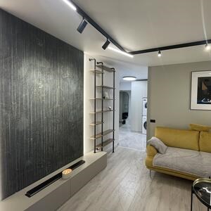 Black Forest Lineal Design Slab, 1 CM