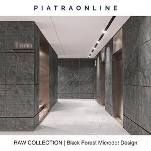 Black Forest Microdot Design Platte 2CM