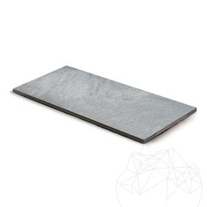 Sinterstein L'ALTRA PIETRA Castello Grey, 40 X 80 X 2 cm, R11 - Rutschfest für den Außenbereich