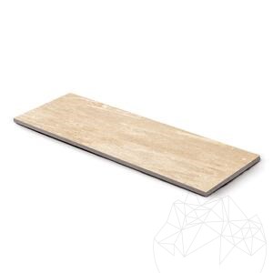 Sinterstein L'ALTRA PIETRA Cervino Beige, 40 X 120 X 2 cm, R11 - Rutschfest für den Außenbereich
