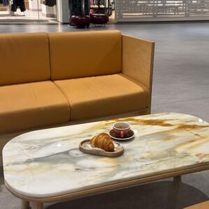 Calacatta Borghini Polierte Marmorplatte, 2 cm