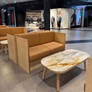 Calacatta Borghini Polierte Marmorplatte, 2 cm