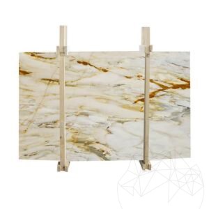 Calacatta Borghini Polierte Marmorplatte, 2 cm