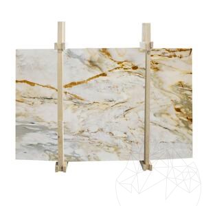 Calacatta Borghini Polierte Marmorplatte, 2 cm