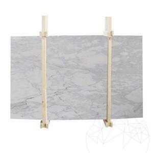 Calacatta Nuvolato Polierte Marmorplatte, 2 cm