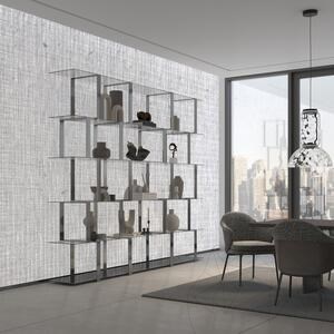 Carrara White Antique Design Platte 2CM