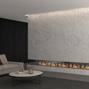 Carrara White Vintage Design Platte 2CM