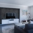 Mosaikfliese Ceppo Grey Chevron Matt