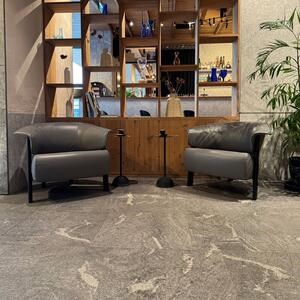 Sinterstein L'ALTRA PIETRA Colosseo Grigioni, 60 X 60 X 2 cm, R11 - Rutschfest für den Außenbereich