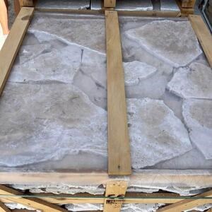 Crazy Paving Classic Trommeltravertin (9-10 Stück/m²)