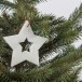 Thassos Marmor Schneeflocke - Home Weihnachtsdekoration Set (6 Stück)
