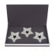 Thassos Marmor Schneeflocke - Home Weihnachtsdekoration Set (6 Stück)