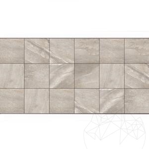Sinterstein L'ALTRA PIETRA Etna Light Grey, 60 X 60 X 2 cm, R11 - Rutschfest für den Außenbereich