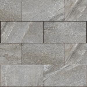 Sinterstein L'ALTRA PIETRA Etna Dark Grey, 40 X 80 X 2 cm, R11 - Rutschfest für den Außenbereich
