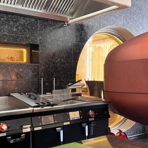 Extra blauer AquaStorm-Labradorit, 60 x 60 x 2 cm