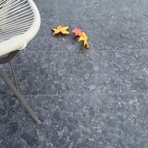 Extra blauer Labradorit mit Lederfinish, 60 x 30 x 2 cm