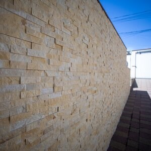 Catania Creme Marmor Wandverkleidungsplatte 15 x 60 cm