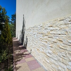 Catania Creme Marmor Wandverkleidungsplatte 15 x 60 cm