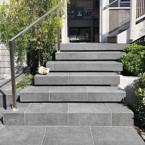Solid Step Gradone - Sinterized Stone, 35X120X3XH15