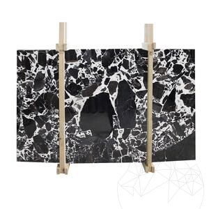 Marmorplatte Grand Antique Poliert, 2cm