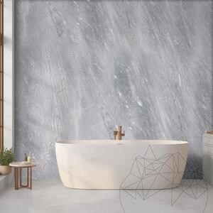 Grigio Elegante Ikat Design Platte 2CM