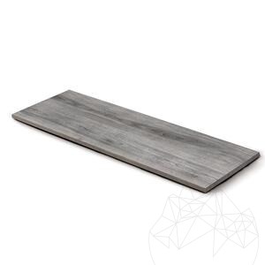 Sinterstein L'ALTRA PIETRA Harena Holz Grigio, 40 X 120 X 2 cm, R11 - Rutschfest für den Außenbereich