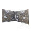 Unsichtbar Grau Polierte Marmorplatte 2 cm
