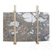 Unsichtbar Grau Polierte Marmorplatte 2 cm