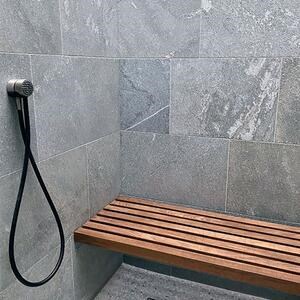 Kavala Gebürsteter Schiefer, 39 cm x LL x 2 cm