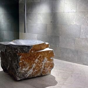 Kavala Gebürsteter Schiefer, 39 cm x LL x 2 cm