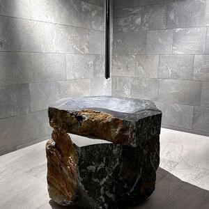 Kavala Gebürsteter Schiefer, 39 cm x LL x 2 cm