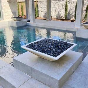 Sinterstein L'ALTRA PIETRA Duomo Bluestone Grey, 60 X 90 X 2 cm, R11 - Rutschfest für den Außenbereich