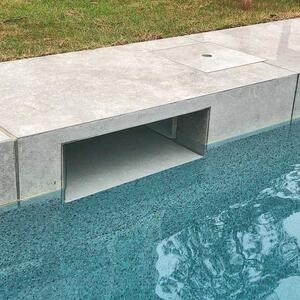 Sinterstein L'ALTRA PIETRA Duomo Bluestone Grey, 60 X 90 X 2 cm, R11 - Rutschfest für den Außenbereich