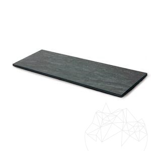 Sinterstein L'ALTRA PIETRA Duomo Bluestone Noir, 60 X 90 X 2 cm, R11 - Rutschfest für den Außenbereich