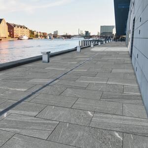 Sinterstein L'ALTRA PIETRA Fortezza Biasca, 50 X 100 X 2 cm, R11 - Rutschfest für den Außenbereich