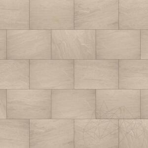 Sinterstein L'ALTRA PIETRA Tempio Kandla Beige, 60 X 90 X 2 cm, R11 - Rutschfest für den Außenbereich